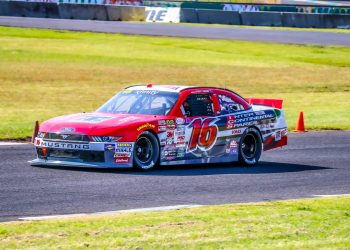 The #16 Ford Mustang that Jack Perkins will race at The Bend. Image: AASA