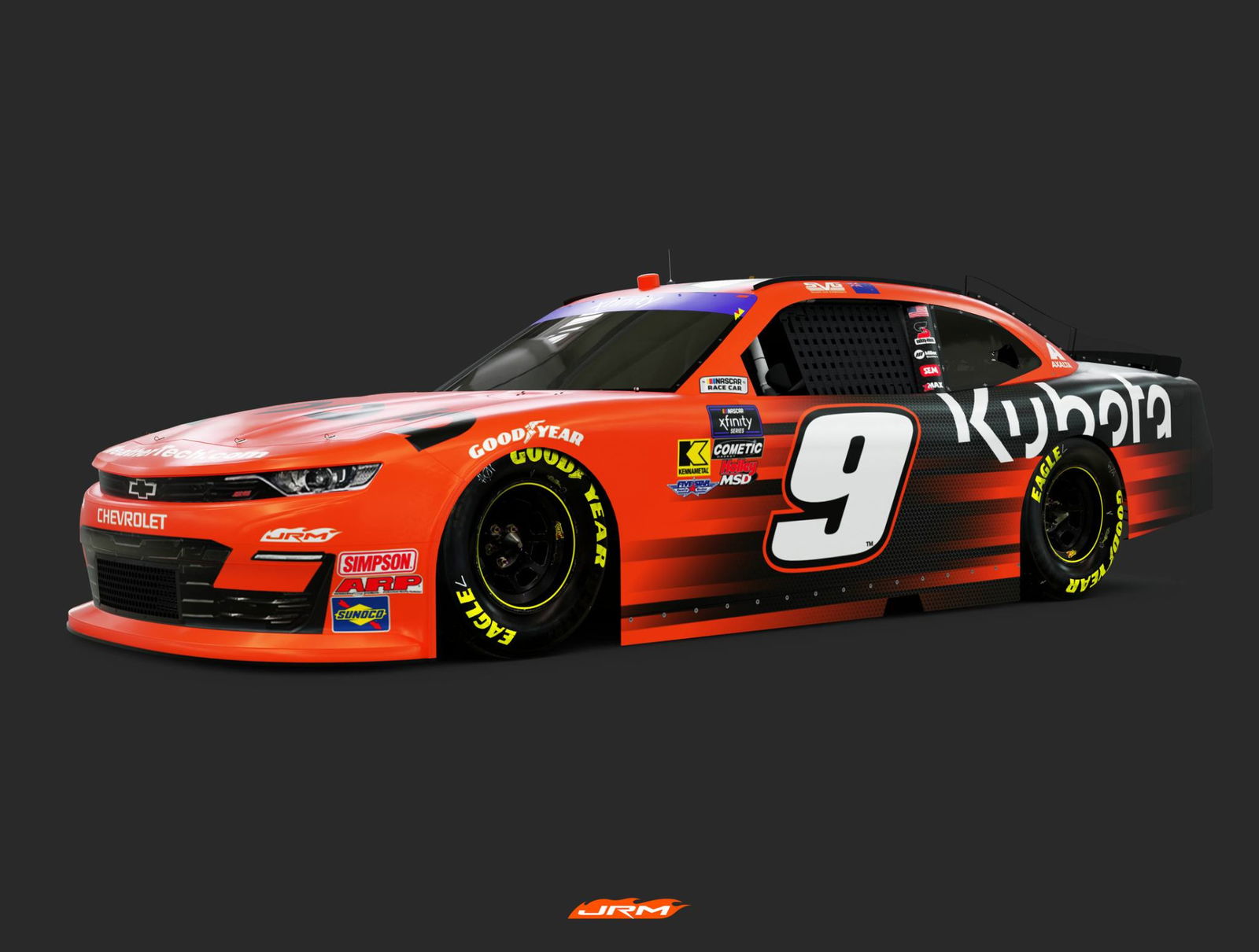 Earnhardt team reveals van Gisbergen colours