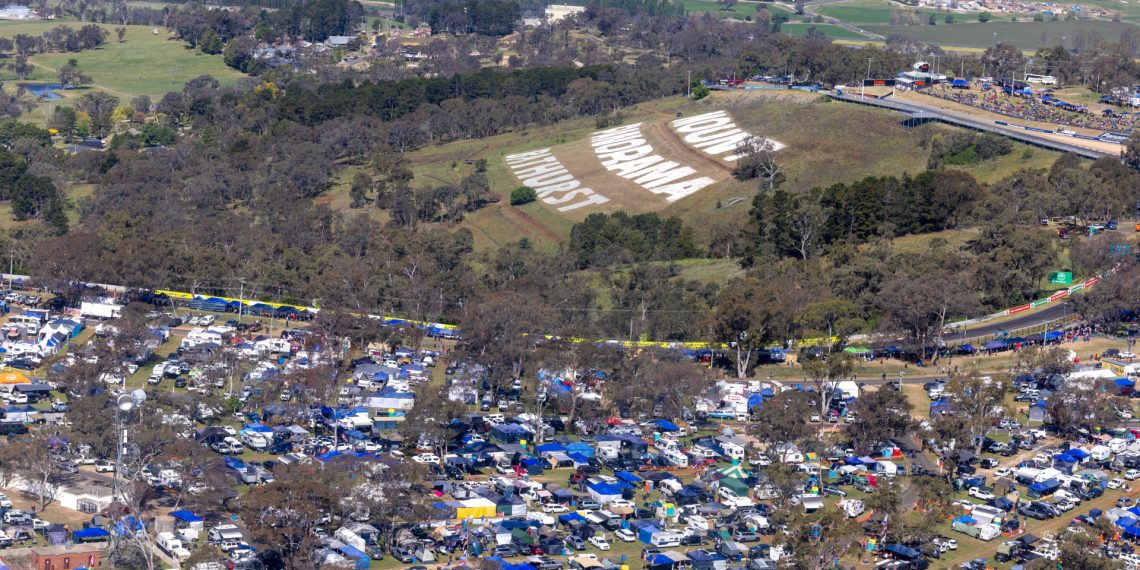 A final run of 800 Bathurst 1000 campsites went on sale today. Image: Supplied