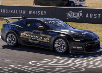 The Gen3 Camaro during testing