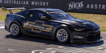 The Gen3 Camaro during testing