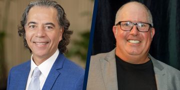 Sam Shahin and Paul Morris. Image: Supplied