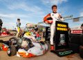 Jac Preston took his first KZ2 Gearbox win. Image KA/Pace Images