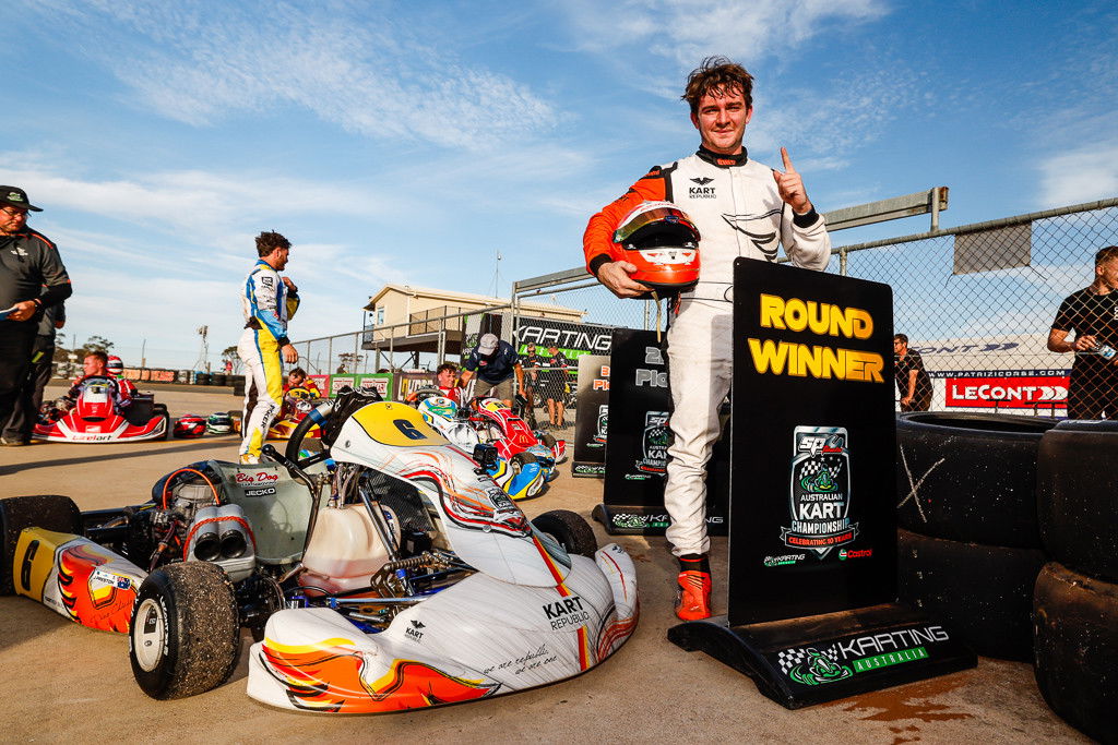 Kostecki and Preston win big in Aust Kart Champs