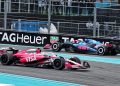 Jack Doohan has described the contact with Liam Lawson at the opening corner of the Miami Grand Prix as "unavoidable." Image: XPB Images.