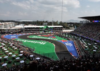 Formula 1 will continue to race in Mexico until at least 2028 with the signing of a new deal. Image: XPB Images.