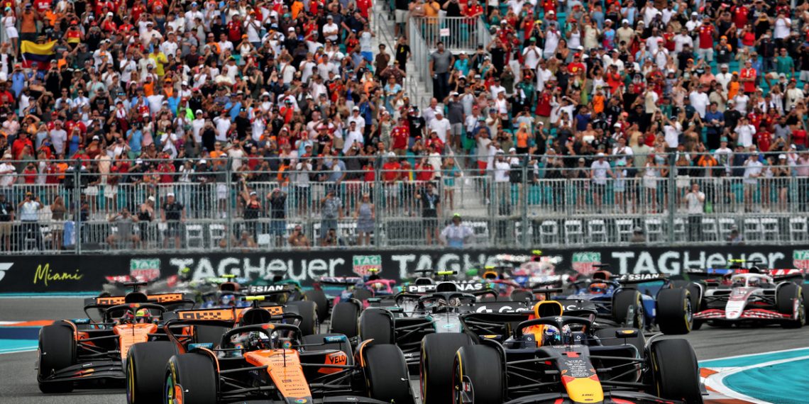 Full results from the Formula 1 Miami GP from Miami International Autodrome. Image: XPB Images.