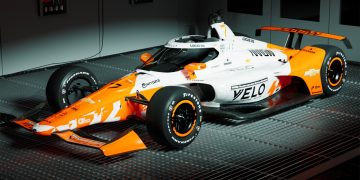 Christian Lungaard's #7 McLaren.
