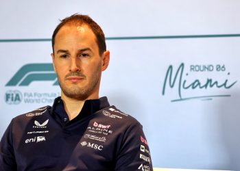 Alpine F1 team principal Oliver Oakes has quit after less than a year in the job. Image: XPB Images.