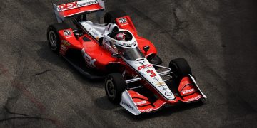 Scott McLaughlin during the IndyCar Grand Prix of Long Beach.