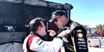 Scott McLaughlin and Devlin De Francesco speak after The Thermal Club IndyCar Grand Prix.