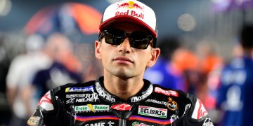 Jorge Martin at the Qatar Motorcycle Grand Prix.