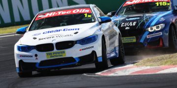 The #1 BMW M4 of Jayden Ojeda/George Miedecke/Simon Hodges at the Bathurst 6 Hour.